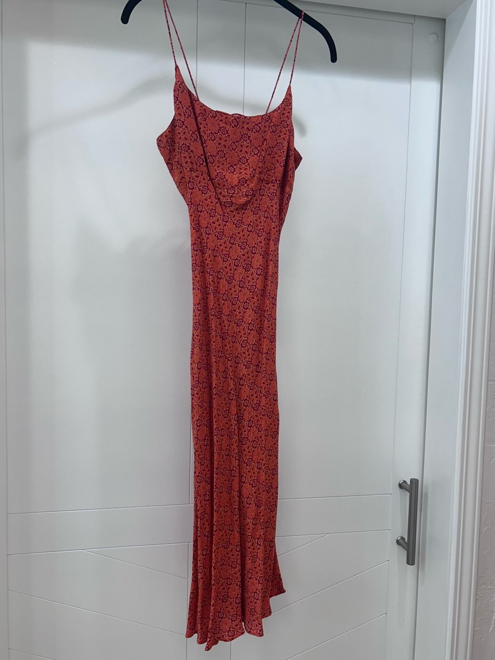 Slip-style Midi Dress w/ Corset Back